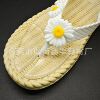 Large forefoot clip pad flip-flop sandals non-slip shock absorption front half pad massage foot half size insoles