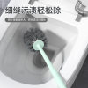 Toilet brush suit chicken shape household toilet wall hanging punch-free no dead angle cleaning artifact long handle cleaning brush