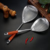304 Stainless Steel Pepper Colander Household Kitchen Noodles Artifact Dumpling Noodles Spoon Drain Water Fried Net