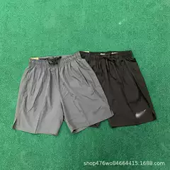 Summer Ice Silk Quick-drying Shorts Men's Loose Casual Woven Running Sports Shorts Fitness Breathable Training Quad Pants