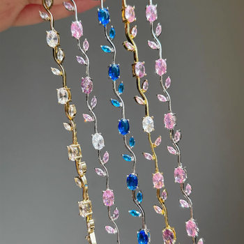 Manufacturer European and American Cross-Border Adjustable Natural Stone Electroplating Non-Fading High-Quality Hand Jewelry Bracelet Light Luxury High-End Bracelet