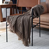 Solid Color Thickened Towel Bedside Towel Sofa Leisure Decorative Blanket New Generation Ready-Made Woven Blanket