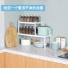 Amazon Stackable Retractable Kitchen Rack Extensible Cabinet Storage Rack Counter Food Seasoning Storage Rack