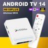 H96MAX H618 plus set-top box H618 Android 14 TV box HD 8K Bluetooth TV box wholesale