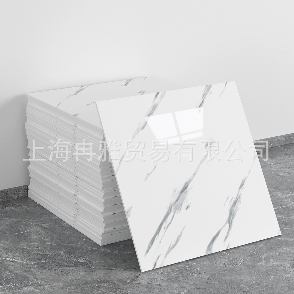 跨境外贸仿大理石鎏金3d墙面翻新装饰贴纸防油防水墙纸自粘瓷砖贴