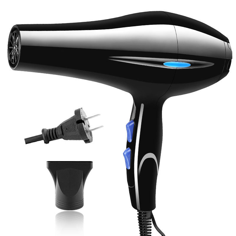 Deliya Hair Dryer Wholesale High-Power Household Appliances Hair Salon Hot and Cold Hair Dryer Foreign Trade Small Home Appliance Hair Dryer