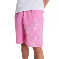 Dopamine High Street Five-Point Shorts European and American Cross-Border Foreign Trade Fashion Letter Creative Print Elastic Waist Couple Style Shorts