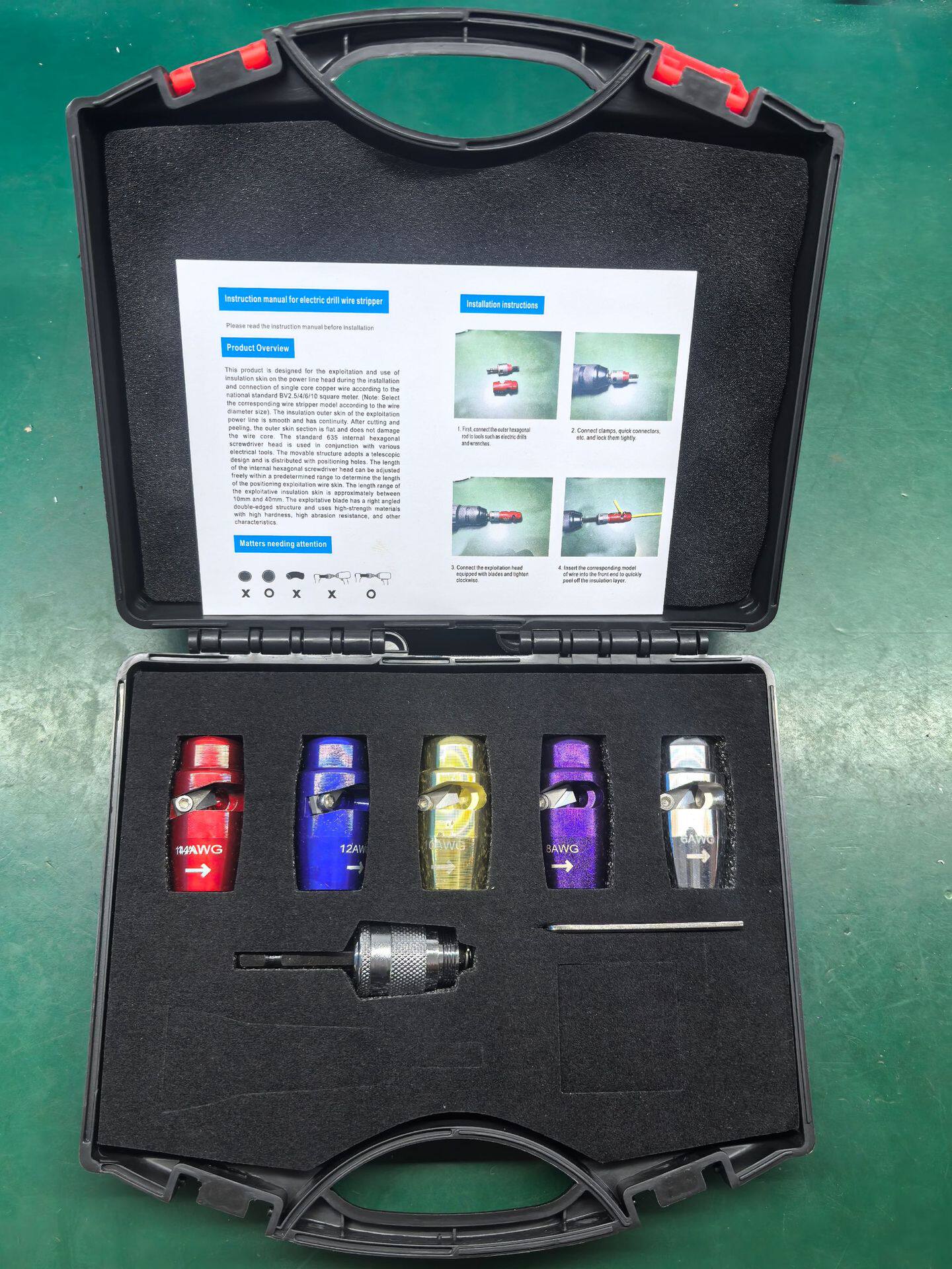 厂家批发 美国专用电动剥线器剥线钳电缆去皮旋转去皮剥线皮工具