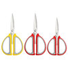 Manufacturer's Stainless Steel Household Multi-Functional Scissors, Powerful Kitchen Tailor's Scissors, Student Handmade Art Scissors, Red Scissors