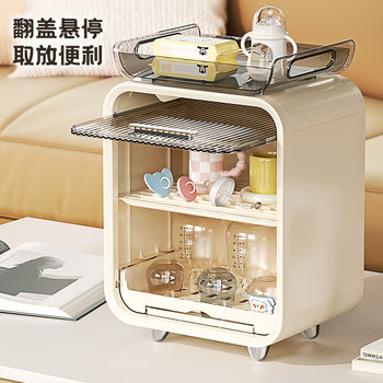 Baby Bottle, Water Cup, Food Supplement Tool Storage Box, Dust-Proof Multi-Functional Water Cup, Bowl and Chopsticks Storage Box