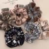 Autumn and Winter Hair Accessories New Plaid Retro Plaid Hair Band Preppy Ball Hair Headdress Daily Hair Rope K-Style
