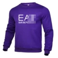 Purple + white label