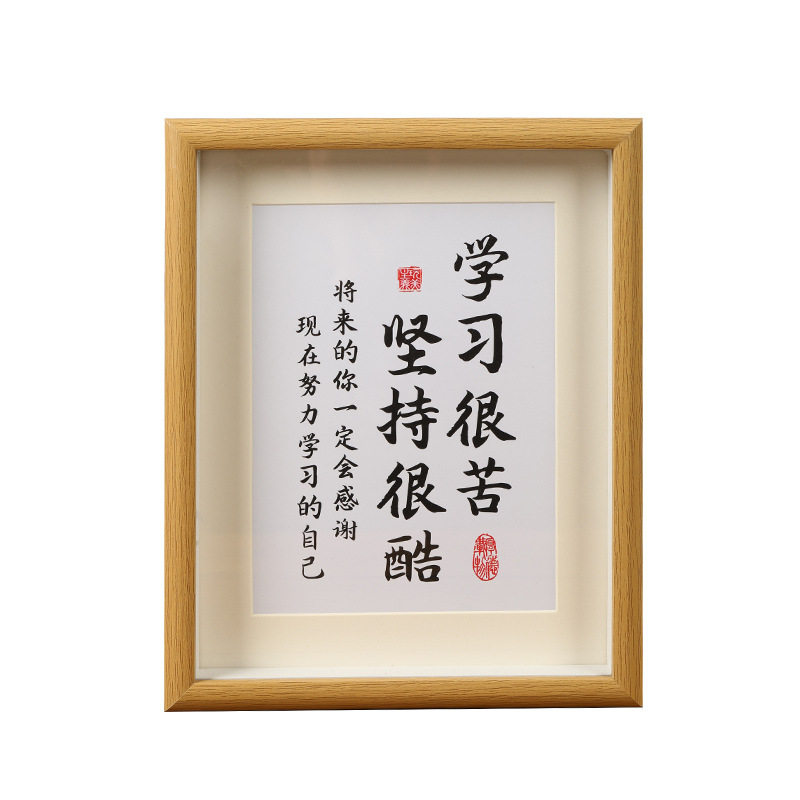 Wooden hollow solid wood photo frame table 6 inch 8 inch 10 creative photo diy frame solid wood picture frame wholesale