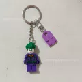 Bow tie clown + purple building blocks