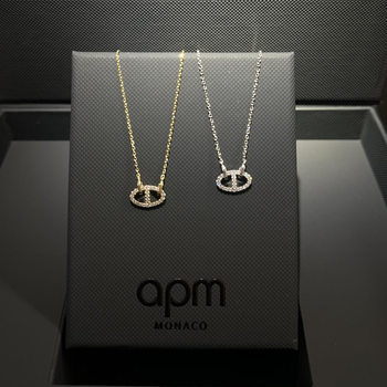 Pig Nose Necklace Sparkling Diamond Inlaid Clavicle Chain Girlfriend Gift Gold Color Necklace Gold Color Hoop