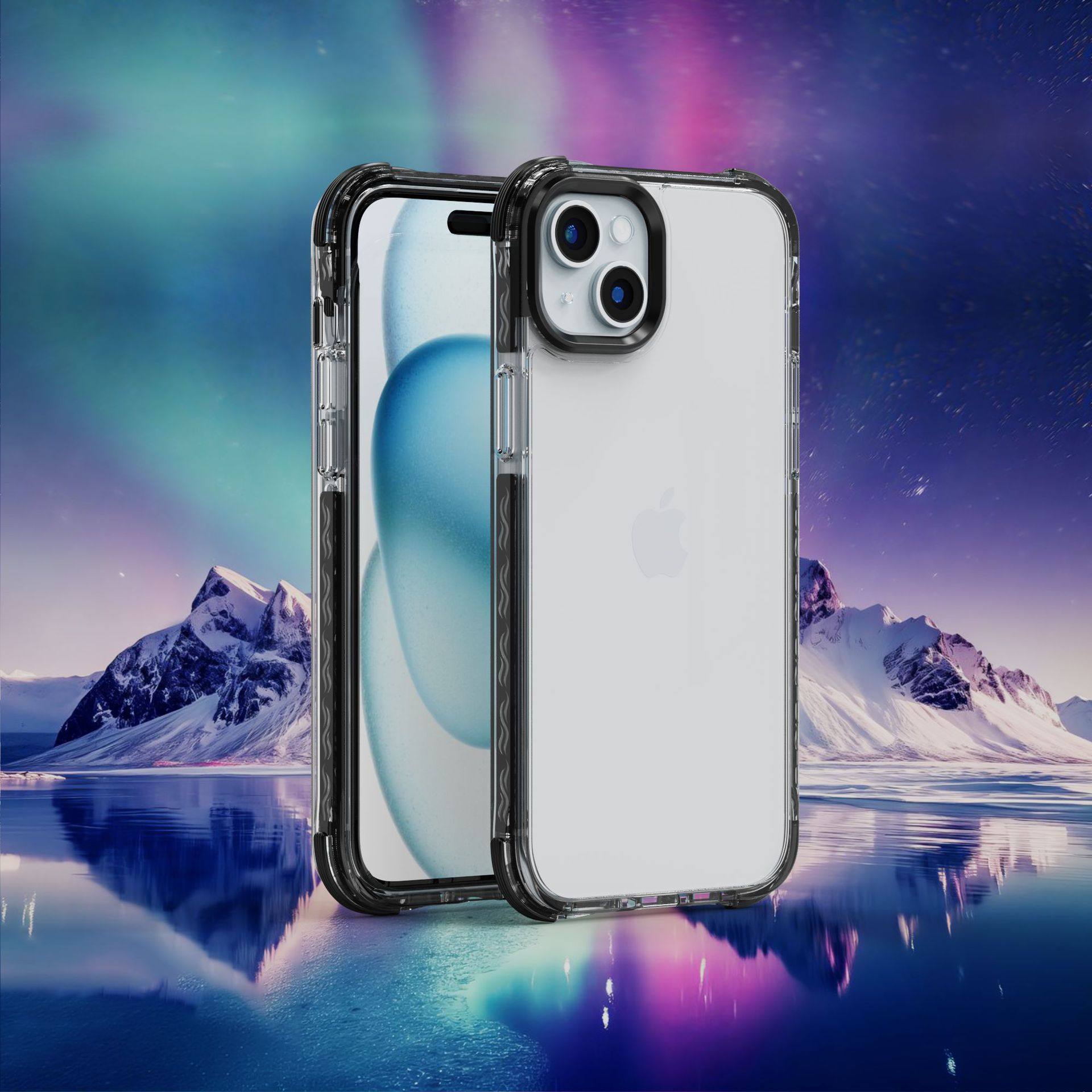 Cross-Border Wholesale Suitable for Apple 16Promax Mobile Phone Case 14Pro Anti-Fall Airbag 12/12Pro Protective Cover