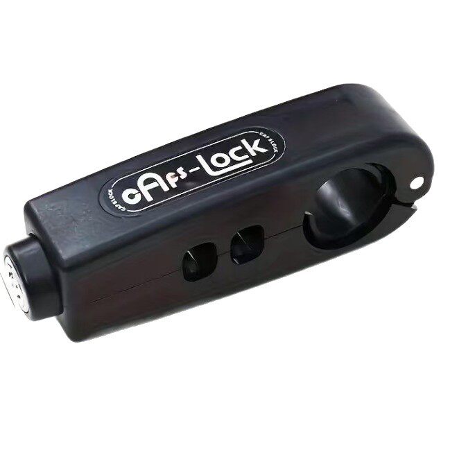 Universal Motorcycle Lock, Throttle Lock, Scooter Anti-Theft Horn Lock, Electric Vehicle Brake Lock, Portable Three-Hole Handlebar Lock