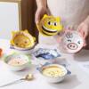 New cartoon small bowl porcelain dish small flavor dish small bowl dish two dollar store department store supply