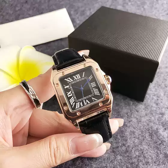 Cross-border in stock ladies watch wholesale thin strap simple examination dedicated quartz belt student watch women's generation