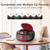 Cross-Border Cdboombox Cassette Tape Player Fm Radio Bluetooth Music Player Cd Player Retro Audio