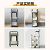 School Bag Storage Rack Movable Trolley Book Storage Rack Artifact Household Storage Bag under the Table Pulley Cabinet