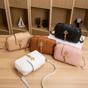 Printed camera bag 2023Women's bag fresh and sweet shoulder bag Korean fashion mobile phone bag