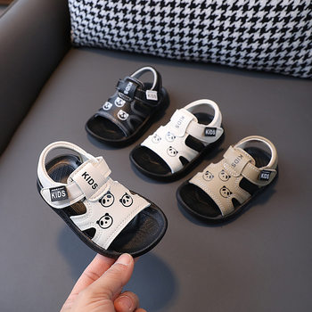 Baby Sandals Women 1-6 Years Old 2 Boys Cartoon Beach Shoes 2023 Summer New Toddler Non-Slip Soft Soled Toddler Shoes