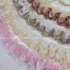 New high quality pearl chiffon two-color agaric lace curtain cuff accessories diy handmade clothing accessories