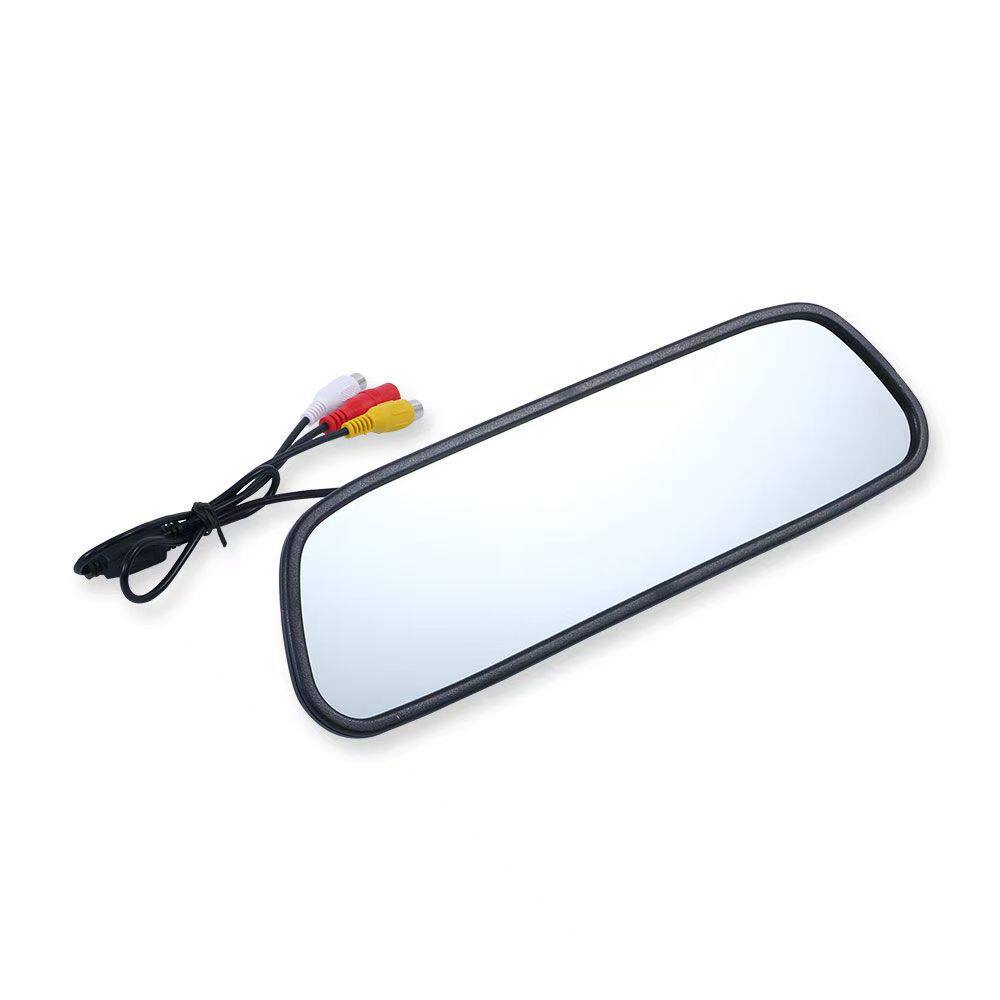 Car Reversing Image 12V Truck 4.3inch Rearview Mirror Display Car Modified Universal High-Definition Display