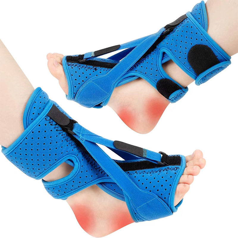 Cross-Border Amazon New Model Three-Pull Foot Brace Plantar Fascia Night Splint Ankle Fixation Brace Orthopedic Corrector