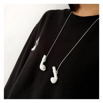 Fadeless Headset Anti-drop Chain Apple airpods Protective Case Necklace Wool Chain Wireless Bluetooth Anti-drop Artifact