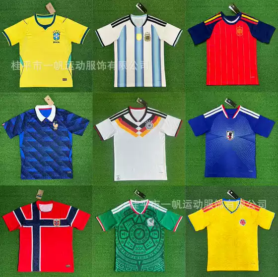 Germany Jersey Mexico Spain Norway England Belgium Brazil Netherlands Croatia Football Uniform