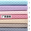 Cotton fabric geometric small black dot printed cotton twill bedding clothes cotton fabric wholesale