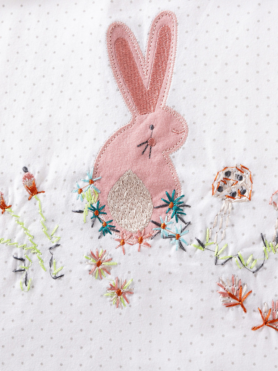 Girls' Autumn Long-Sleeve Dress, Cute Cotton Kids' Dress