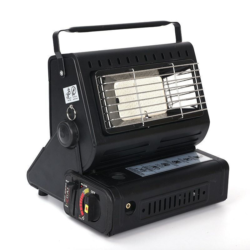 Portable outdoor heating stove mini camping tent stove liquefied gas gas ice fishing heater card stove