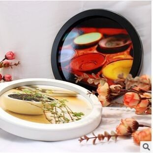 Manufacturer Wholesale Cross-Border Creative Round Photo Frame 81012inch Desktop Wall Hanging Combination Decorative Picture Frame Mounting Frame