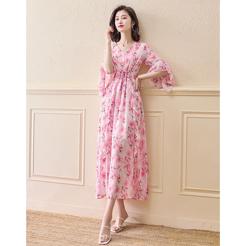 (Mới) Mã H1613 Giá 1180K: Váy Đầm Liền Thân Dáng Dài Nữ Dotdhi Dáng Ôm Body Gợi Cảm Sexy Hàng Mùa Hè Họa Tiết Hoa Thời Trang Nữ Chất Liệu G04 Sản Phẩm Mới, (Miễn Phí Vận Chuyển Toàn Quốc).