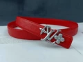 Butterfly Red + Silver Buckle