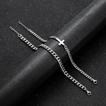 European and American Cross-Border Popular Creative Handmade Versatile Titanium Steel Bracelet Stainless Steel Personalized Trendy Simple Fashion Jewelry