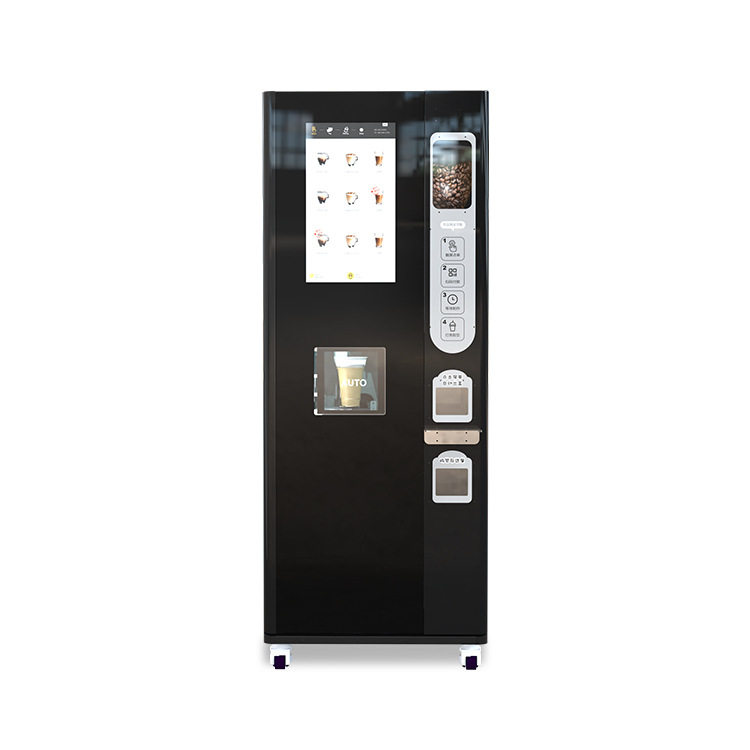 Commercial Large Self-Service Coffee Machine, Freshly Ground Coffee and Instant Drink All-In-One Machine, Built-In System, Direct Delivery from Manufacturer
