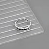 Vintage Abyss Ring Men's Trendy Hip-Hop Finger Ring Fashion Niche Glue Drop Adjustable Split Ring