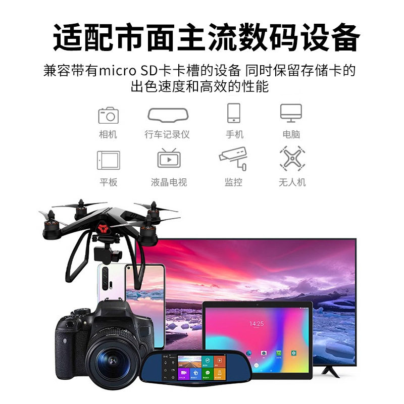 Lenovo memory card 64g driving recorder tf card mobile phone surveillance camera sd storage card high-speed card