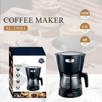 Cross-Border Italian Automatic Coffee Machine Us Standard 110V Drip Type Small Coffee Pot Export 220V European Standard