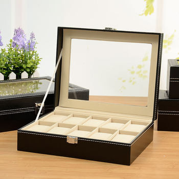 Watch Storage Box, Watch Mechanical Watch Collection Box, Household High-End Storage Box, Large-Capacity Watch Box Display Box