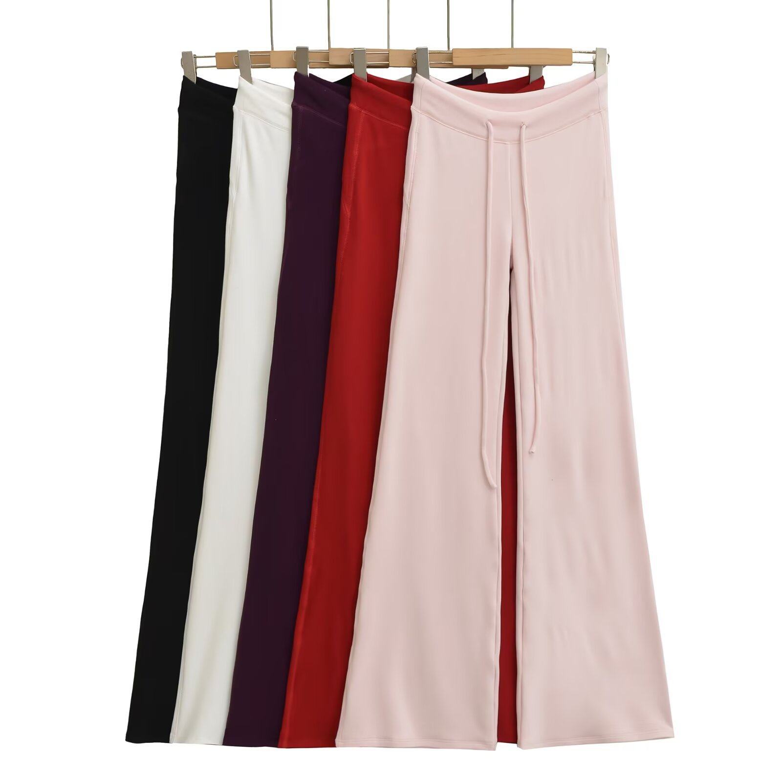 Autumn New Fleece Slim-Fit Zip-Up Hooded Sweatshirt Cardigan Casual Slimming Flared Pants Sports Suit