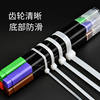 Nylon Cable Ties Self-Locking Plastic Small, Medium and Large Cable Ties Bundling Straps to Fix and Manage Cables Black and White Widened
