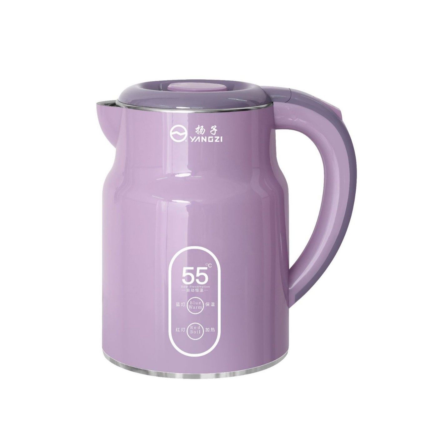 Thermostatic Electric Kettle for Home Use, Double-Layer Safety Anti-Scalding Kettle, Automatic Power-Off, Convenient Operation, Boiling Kettle