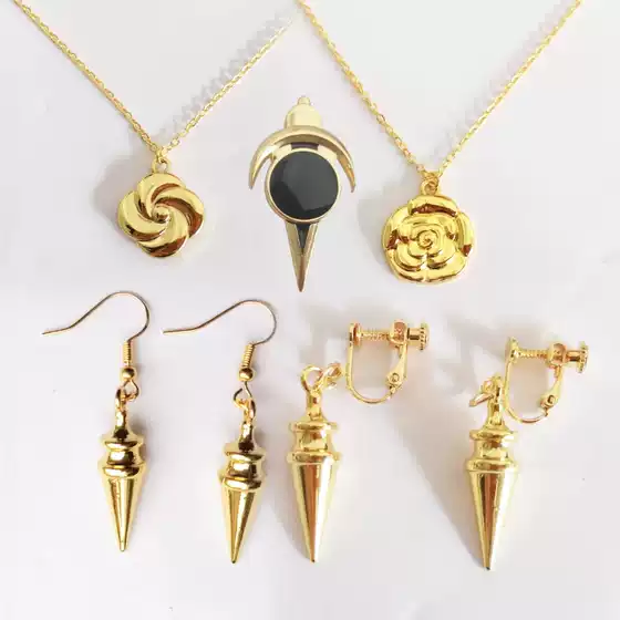 SPY x FAMILY Yor Briar Thorn Princess Cosplay Earrings Chandelier Ear Jewelry sets