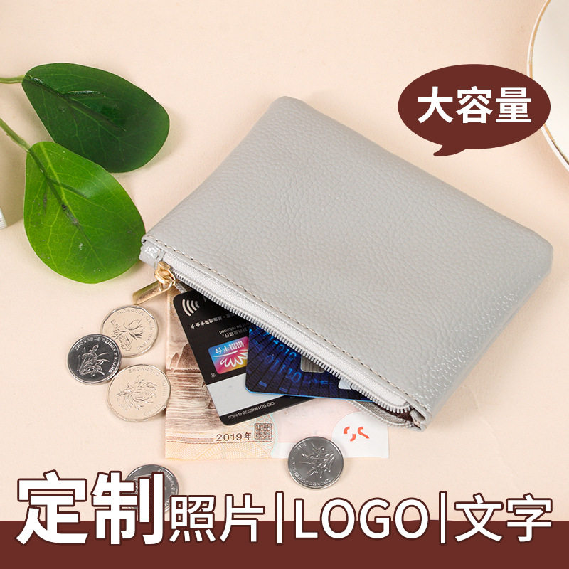 2024 hot foreign trade wholesale small bag women pu coin purse small wallet coin bag key coin card bag storage bag