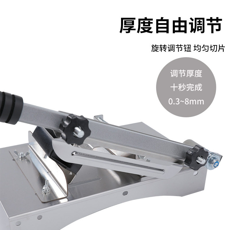 Wholesale Manual Mutton Roll Slicer Multifunctional Mutton Slicer Frozen Meat Slicer Household Meat Slicer Artifact